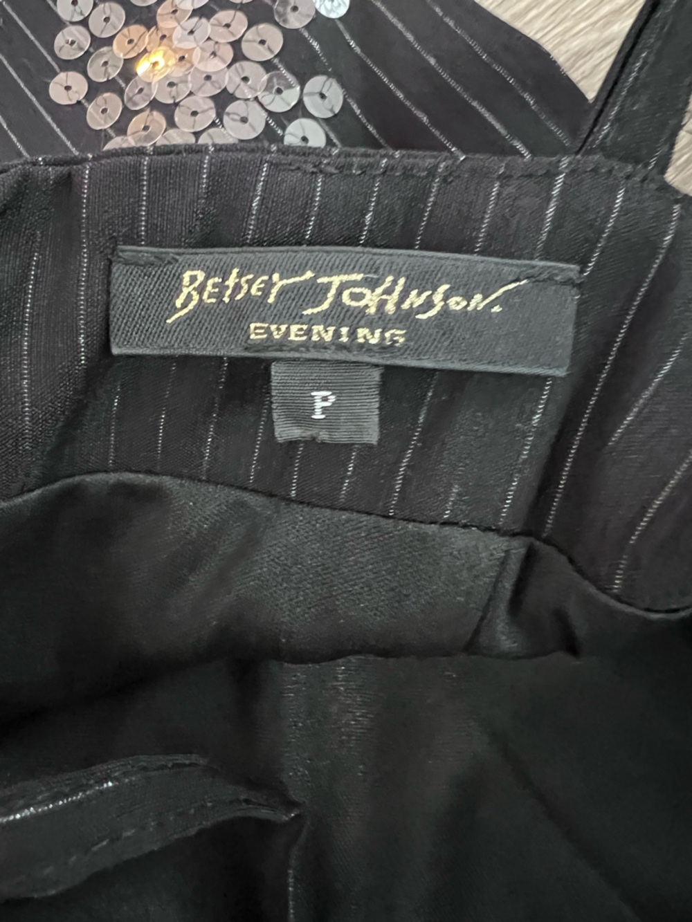 Betsey Johnson Evening Cocktail Dress size P - Picture 2 of 7